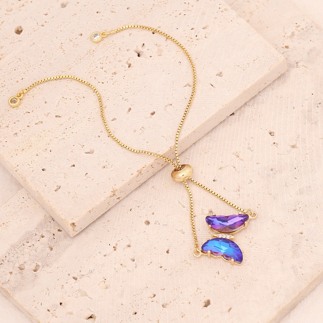 Bracciale Farfalla Zirconi