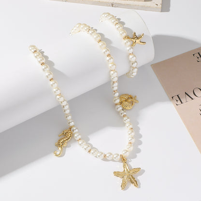 Set Collana e Bracciale Marino