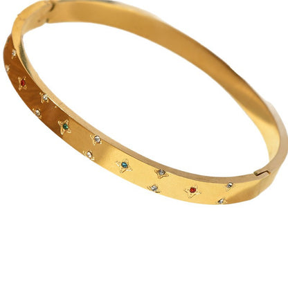 Bracciale girasole dorato