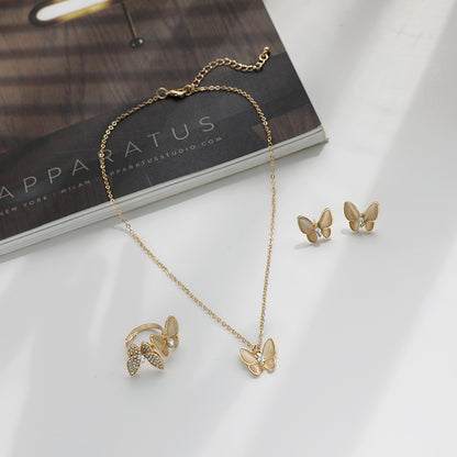 Collana farfalla argento fatata
