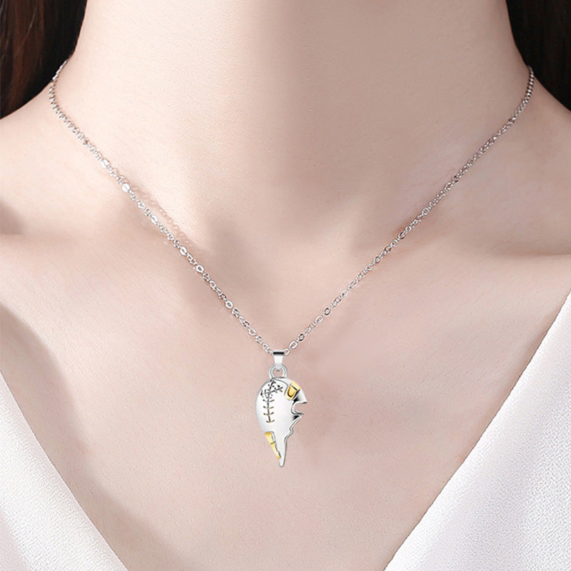 Collana magnetica cuore
