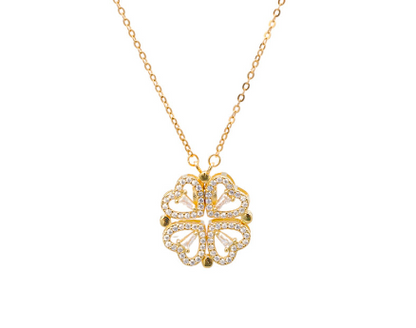 Collana Quadrifoglio magnetica