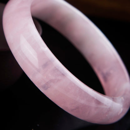 Braccialetto giada loto rosa