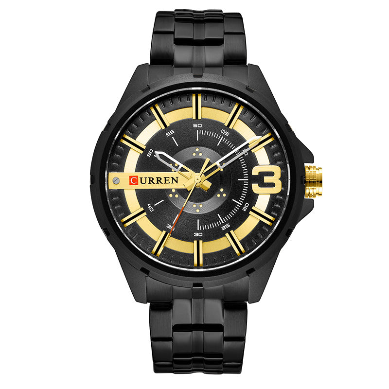 Orologio uomo acciaio casual business