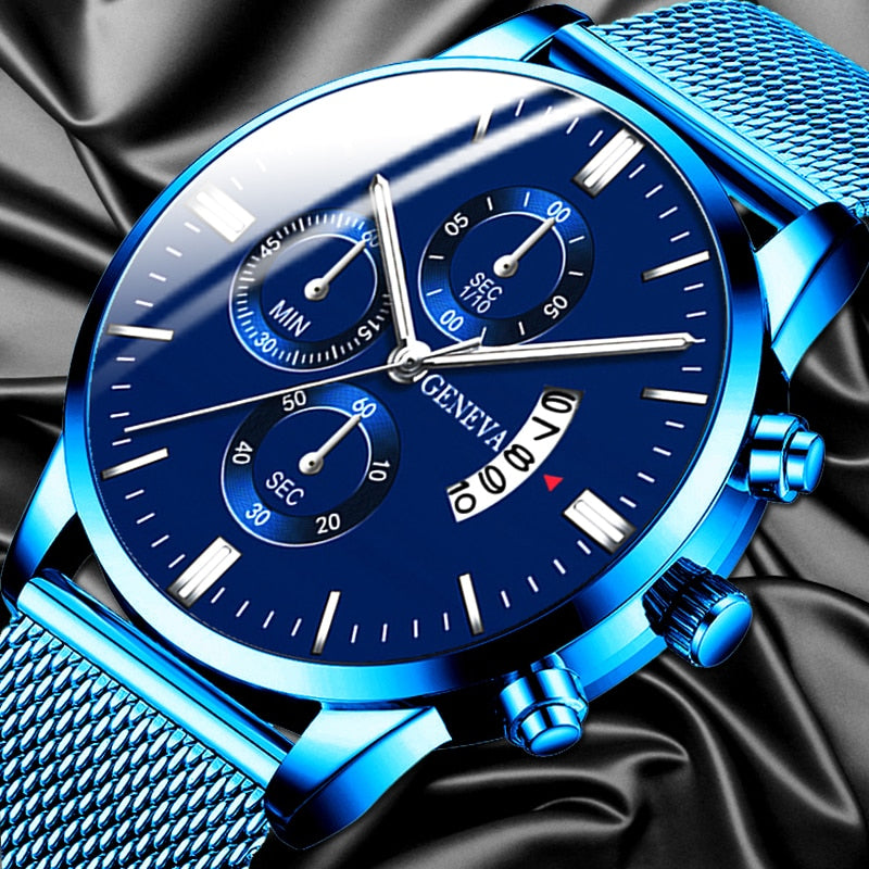 Orologio uomo sport con calendario