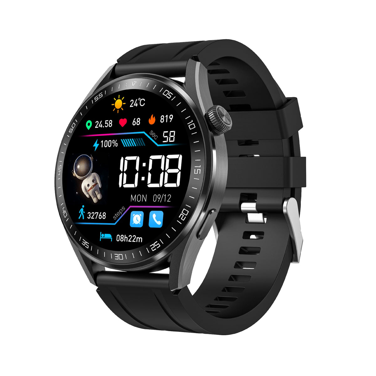 Smartwatch sportivo in silicone