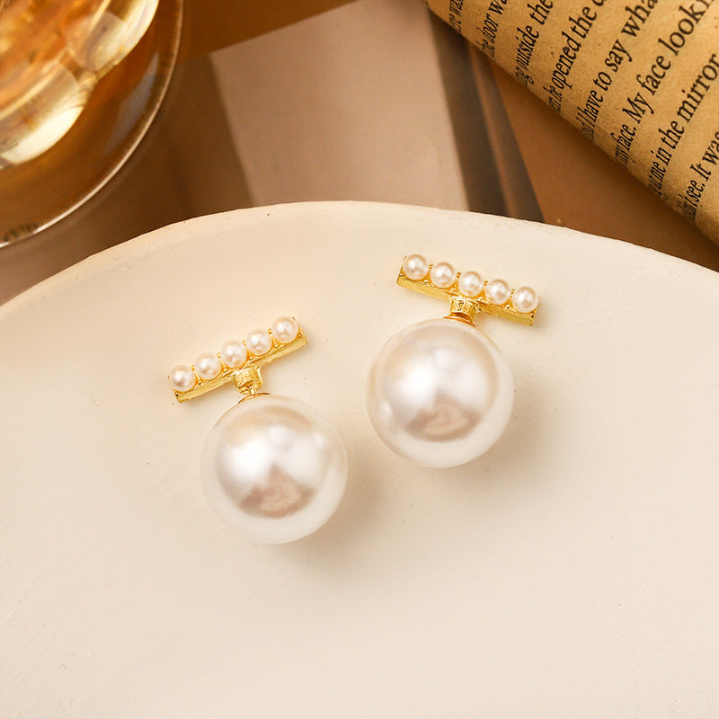 Orecchini perle e strass