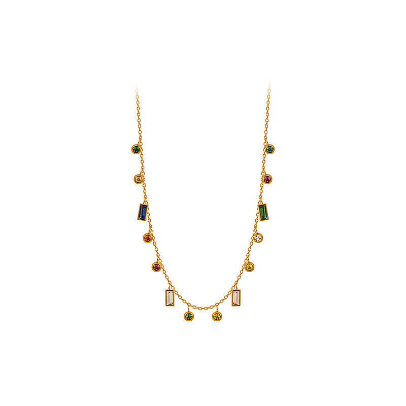 Collana da Collo Zirconi