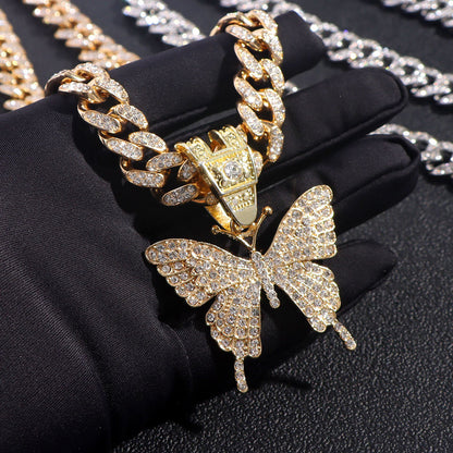 Collana farfalla hip hop