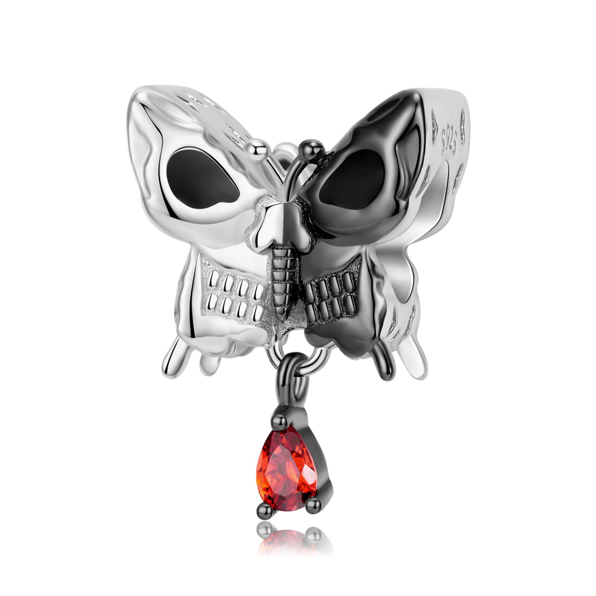 Collana teschio argento 925