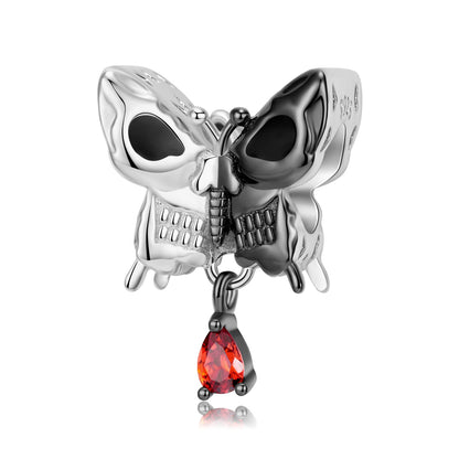 Collana teschio argento 925