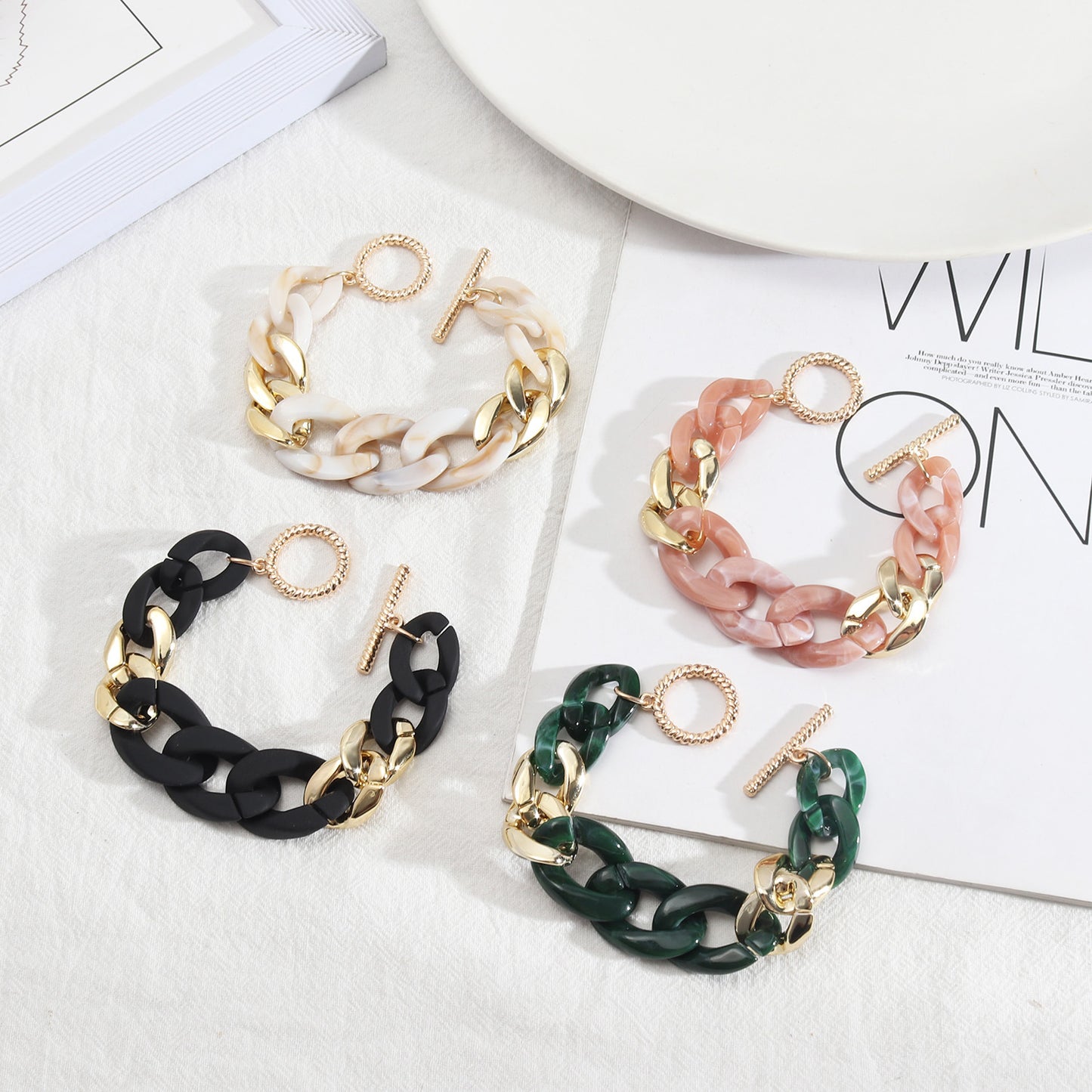 Bracciale resina personalizzabile