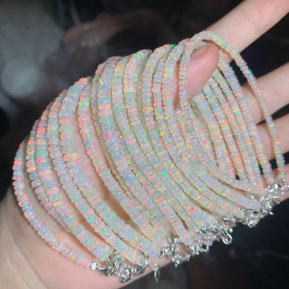 Bracciale argento opale