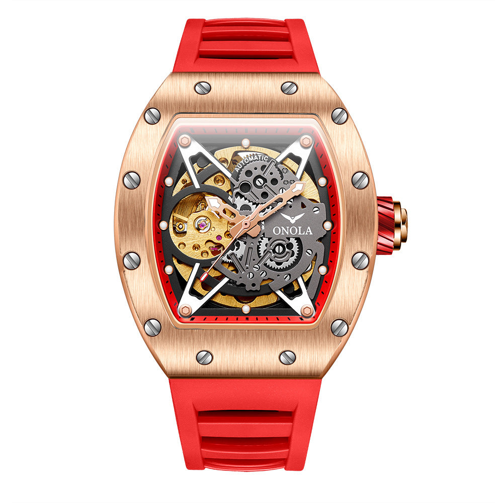 Orologio silicone automatico da uomo
