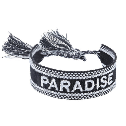 Bracciale coppia con ricamo