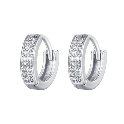 Clip orecchio zirconi