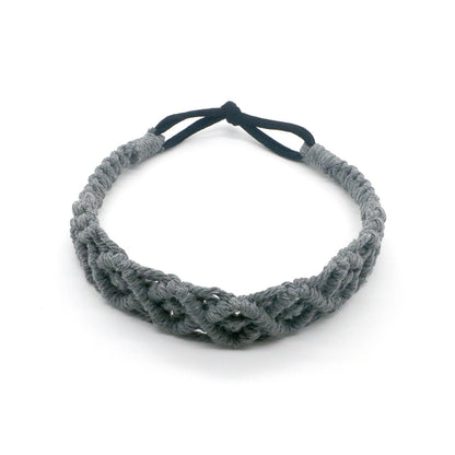 Fascia capelli cotone intrecciato