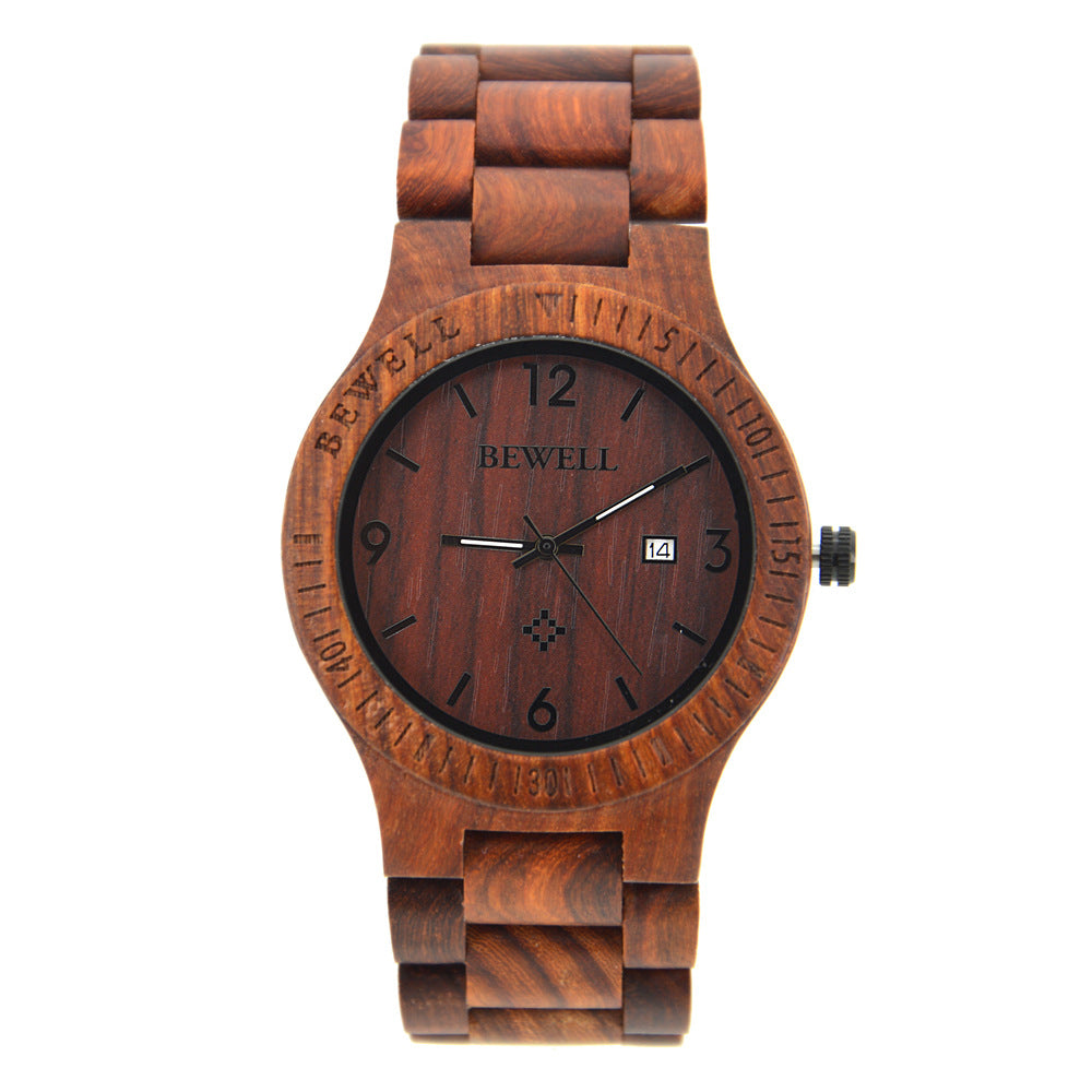 Orologio in Legno Sandalo