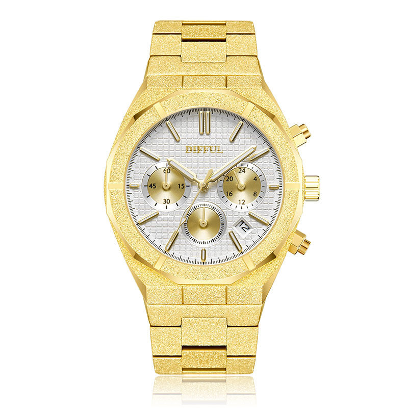 Orologio acciaio impermeabile da uomo