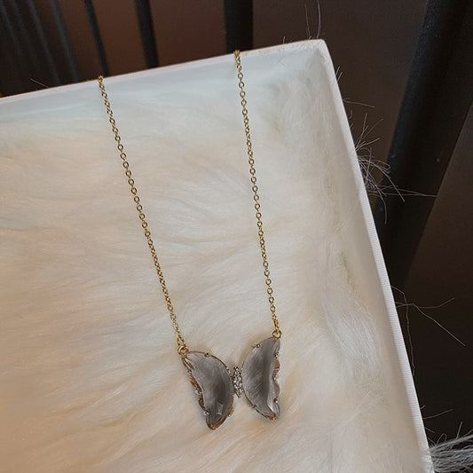 Collana Farfalla Cristallo