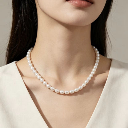 Collana perle francese vintage
