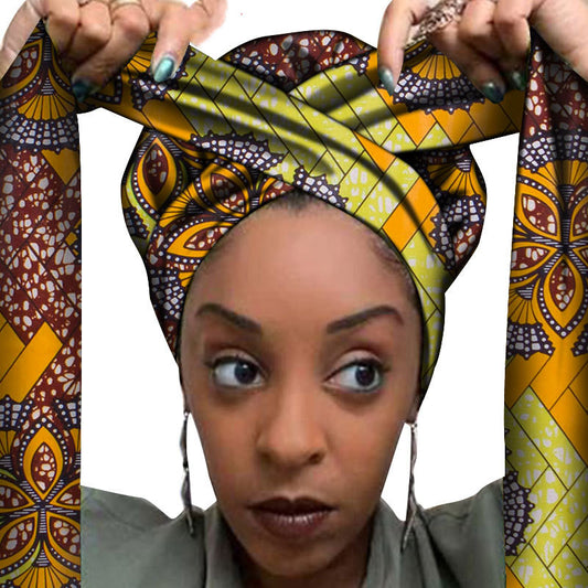 Accessori per capelli stampa africana