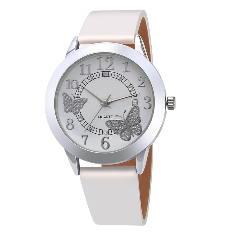 Orologio da ragazza impermeabile al quarzo
