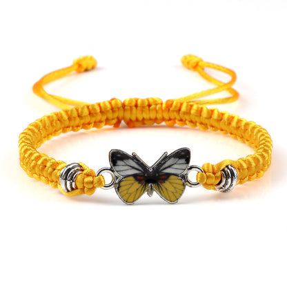 Bracciale Intrecciato Farfalla