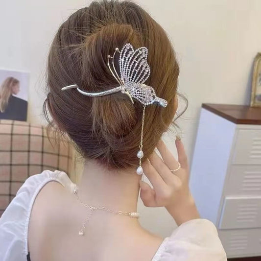 Accessorio capelli farfalla