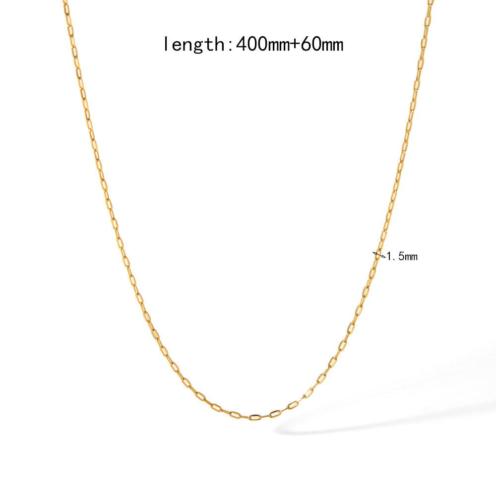 Collana acciaio inox personalizzabile
