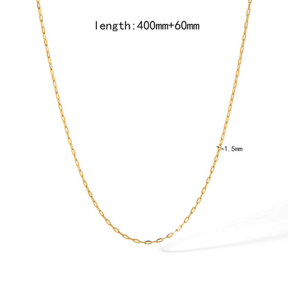 Collana acciaio inox personalizzabile