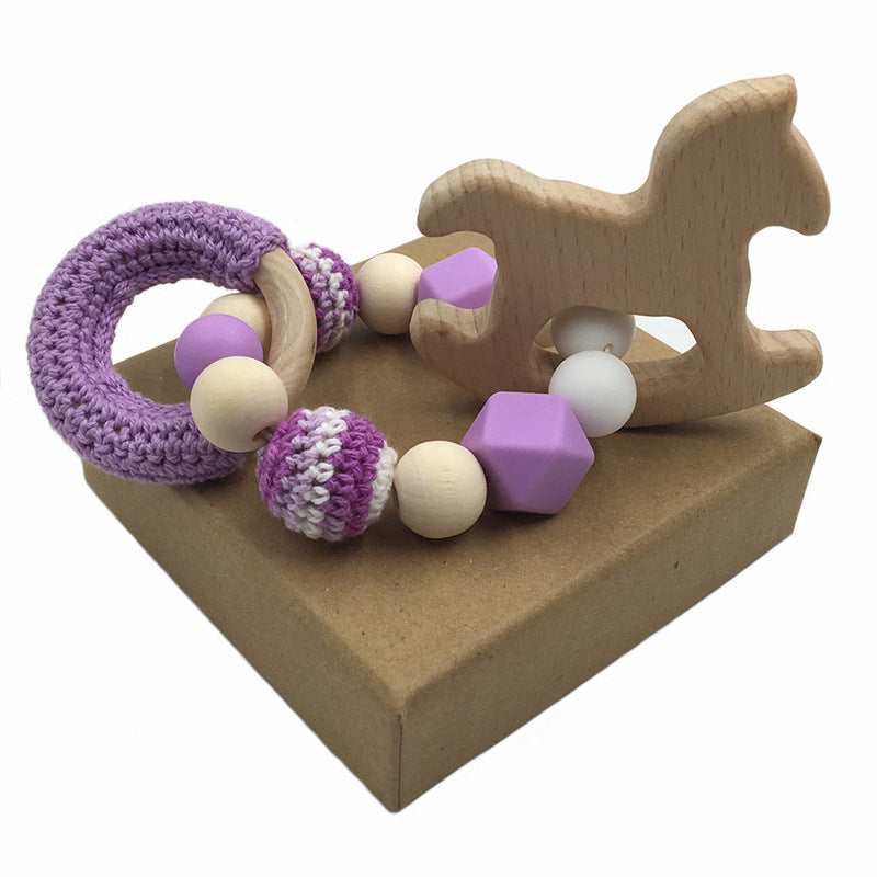 Braccialetto silicone legno