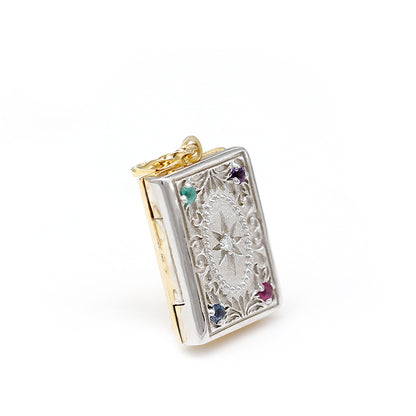 Pendente argento antico