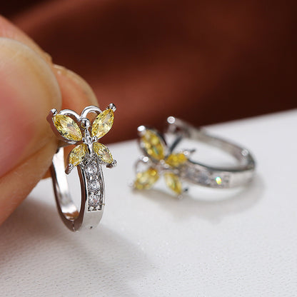 Anello fiocco cristallo