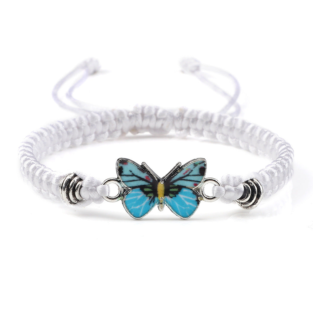 Bracciale Intrecciato Farfalla