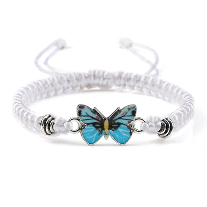 Bracciale Intrecciato Farfalla