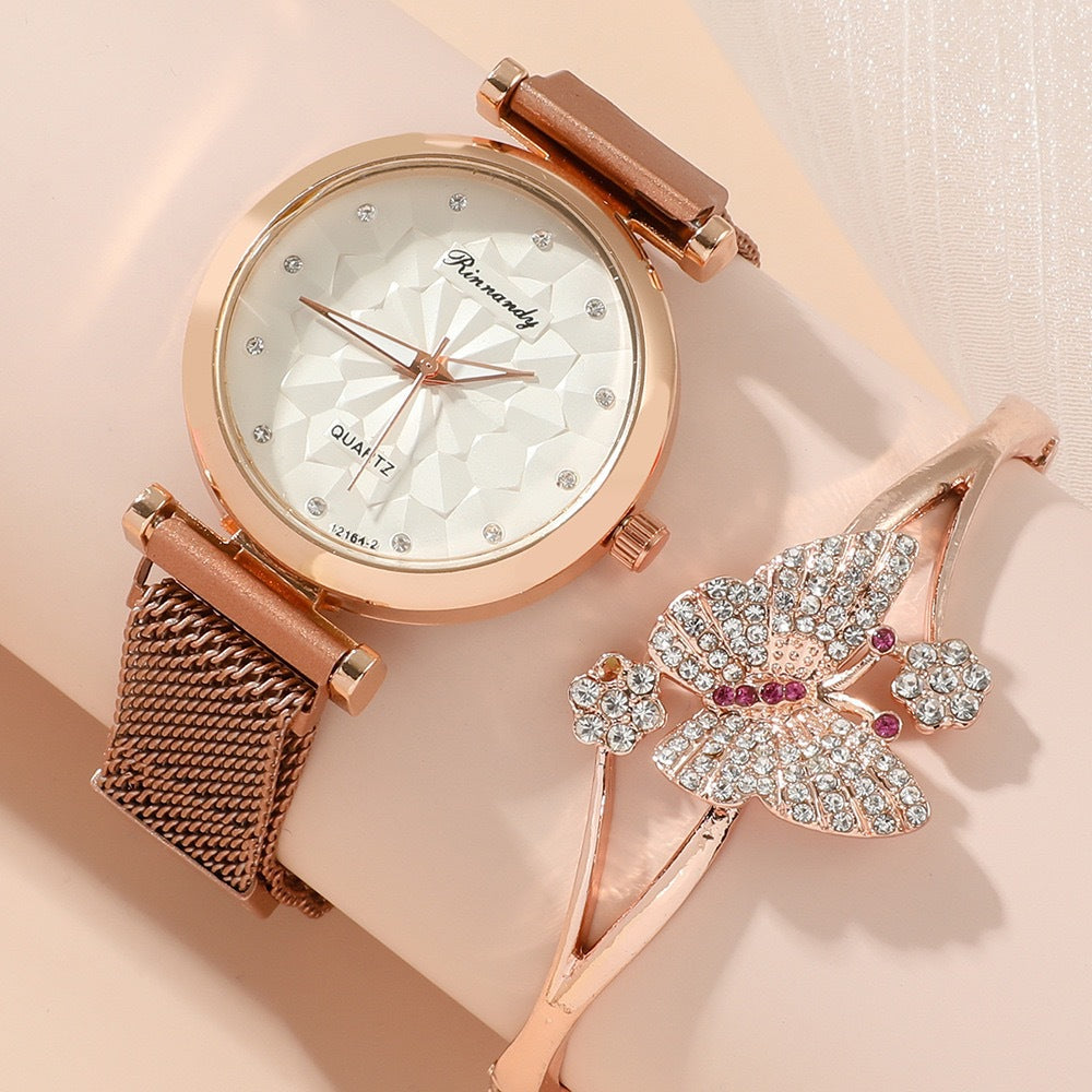 Orologio donna al quarzo confezione regalo