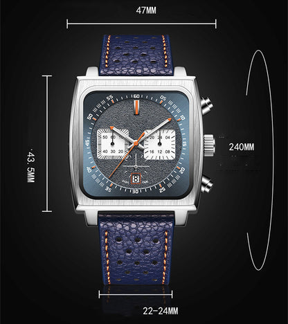 Orologio quarzo impermeabile calendario