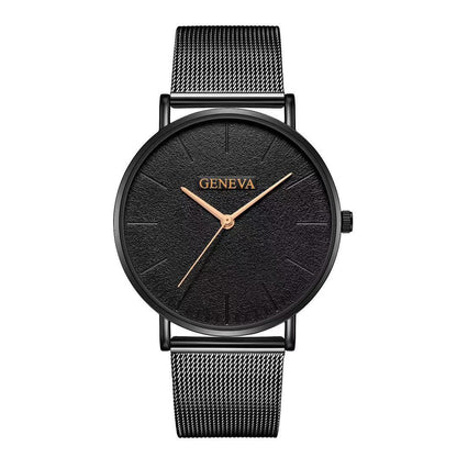 Orologio cinturino mesh acciaio da uomo