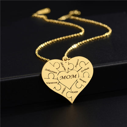 Collana Cuore Puzzle