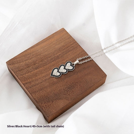 Collana cuore diamante
