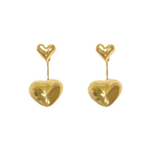 Orecchini Cuore Oro