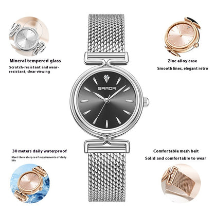 Orologio donna maglia retrò