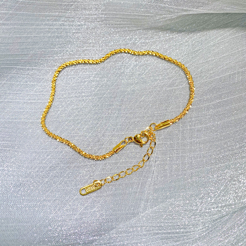 Cavigliera in catena da donna