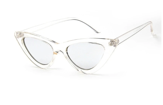 Occhiali da sole cat-eye triangolo retrò