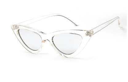 Occhiali da sole cat-eye triangolo retrò