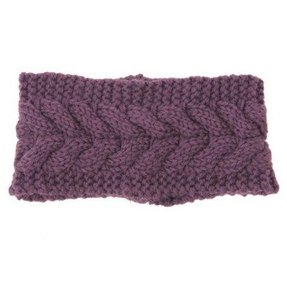Fascia capelli lana uncinetto