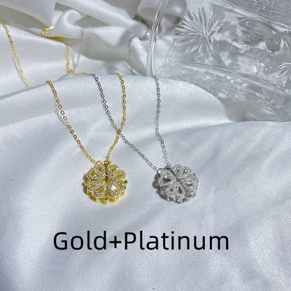 Collana Quadrifoglio magnetica