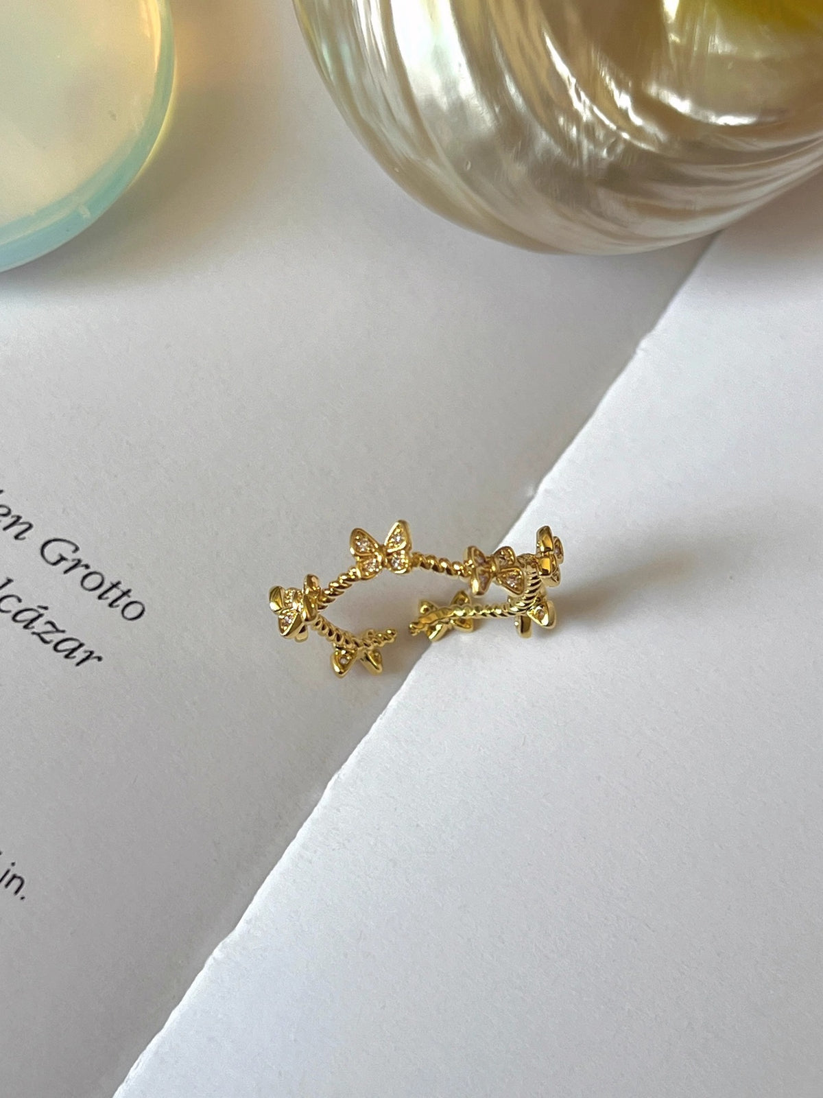 Anello farfalla stile coreano