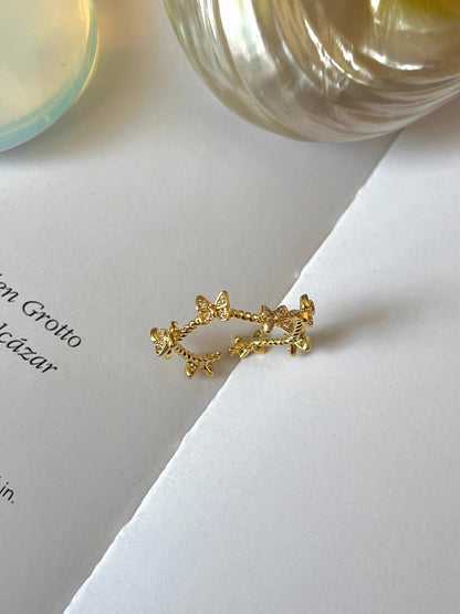 Anello farfalla stile coreano